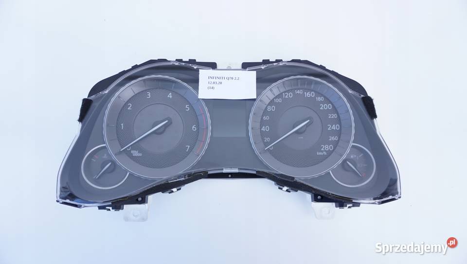 LICZNIKI ZEGARY EU INFINITI Q70 22 LIFT Nowy Tomyśl