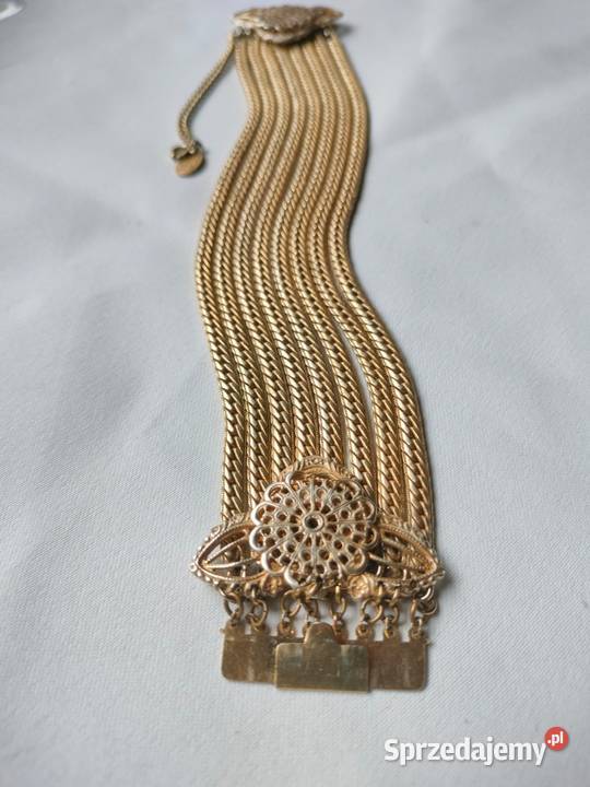 Bransoletka Miriam Haskell lata 20te Prusim