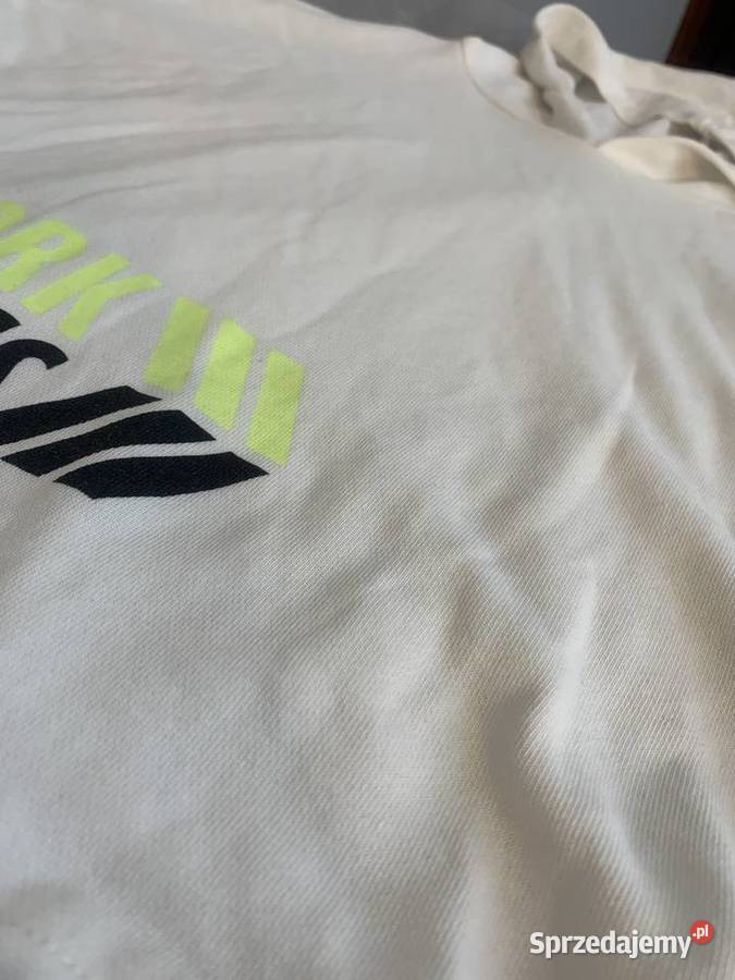 Bluza ze ściągaczem i z kapturem York Athletics biały Jasło