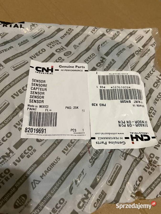 Czujnik 82019691 osi Case Holland TM MXU TS110A podlaskie Białystok