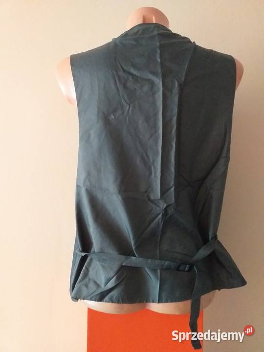 Kamizelka Popielata 6 Guzików 2 Kieszonki NOWA Rozmiar M Bydgoszcz