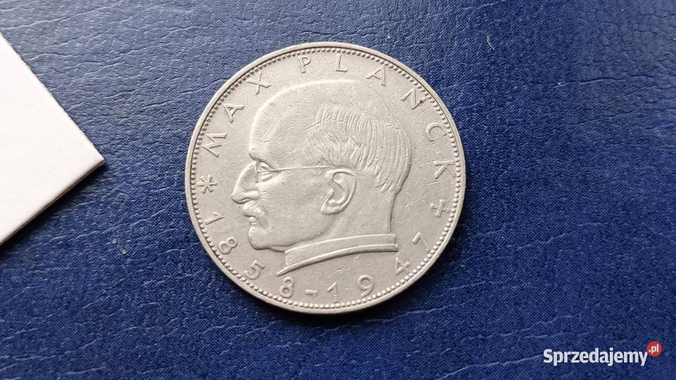 Sttare monety 2 marki 1958 D Niemcy podkarpackie Lesko