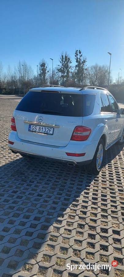 Mercedes ML W164 2009 r biały Słupsk sprzedam