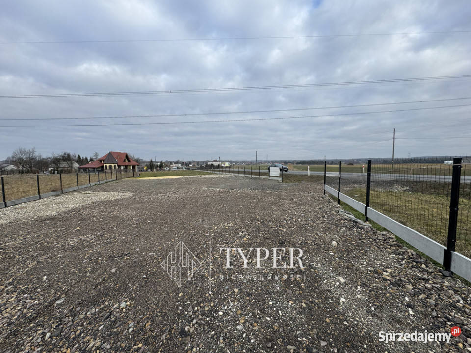 Działka ogrodzona 19 arów Lisia Góra małopolskie