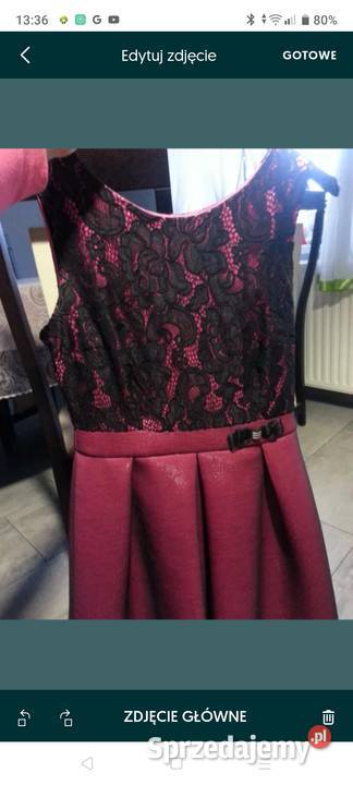 Sukienka damska 38 różowy Skarlin