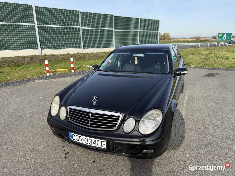 Mercedes W211 320 r6 światła przeciwmgielne Góra