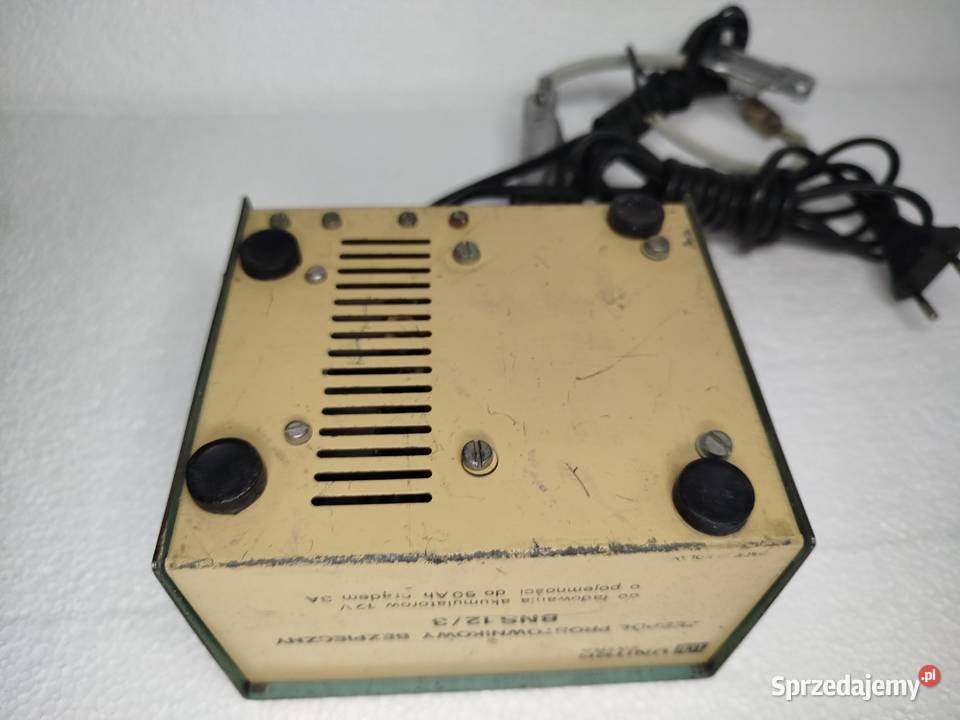 Zespół Prostownikowy Bezpieczny BNS 123 12V 3A łódzkie