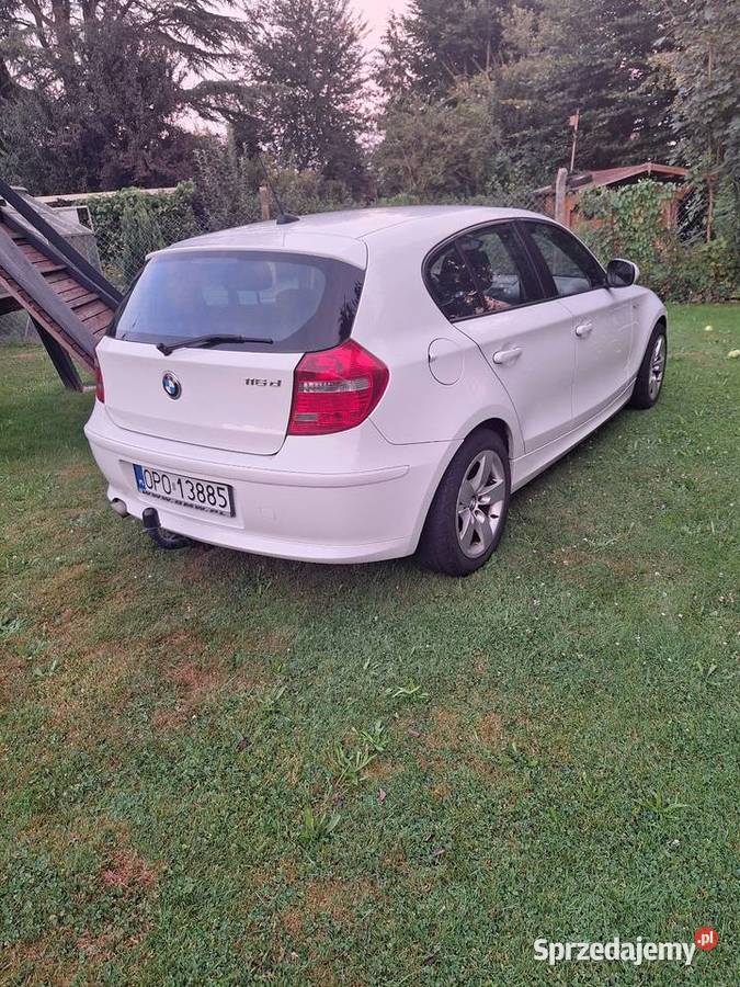 BMW 116D Zadbana w jednych rękach w Polsce 2017r biały Seria 1 Chrząstowice