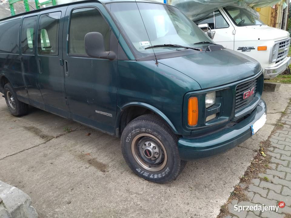 GMC Savana 2500hd 65td długa wersja furgon sprowadzony Furgony Radzymin