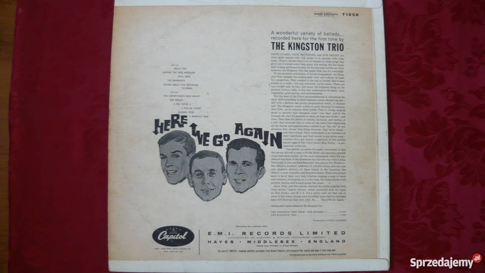 Płyta The Kingston Trio Myszków