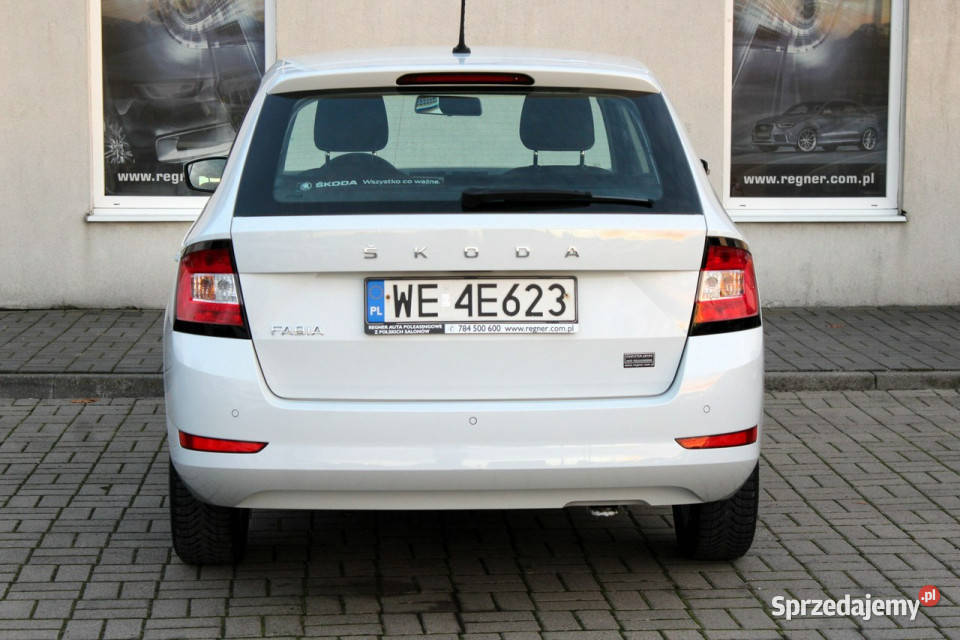 koda Fabia Gwarancja FV23 Salon Ambition 10TSI elektryczne lusterka Sokołów