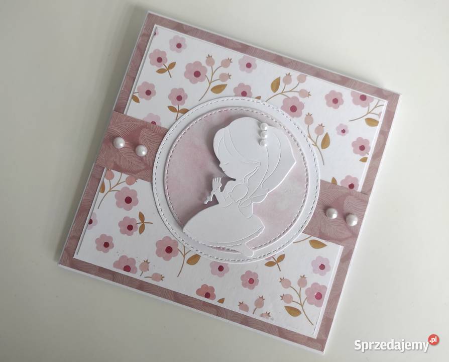 Kartka ręcznie z okazji Pierwszej Komunii Łódź