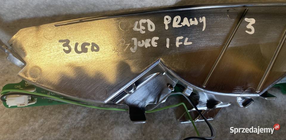 Led lampy prawy przód Nissan Juke I lift Rok produkcji 2016 Lampy przednie śląskie Jasienica