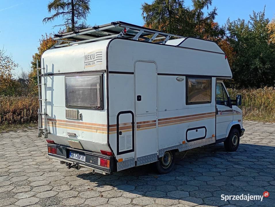 Fiat Ducato Kamper Camper 25 D 1991r 8 osób Kampery Łukowa