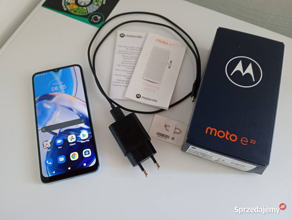 Motorola Moto E22 464GB Dual SIM 4G LTE IPS HD Wojcieszków sprzedam