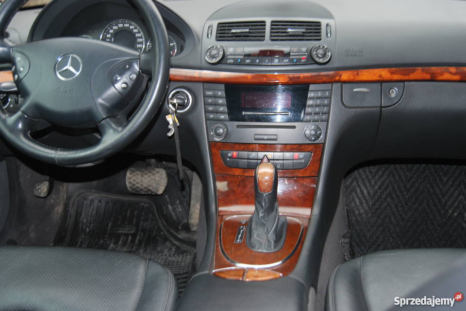 MERCEDES W211 22 cdi 150 skórzana tapicerka