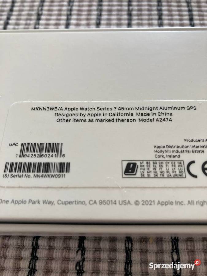 Apple iWatch series 7 45mm midnight GPS i akcesoria Rzeszów