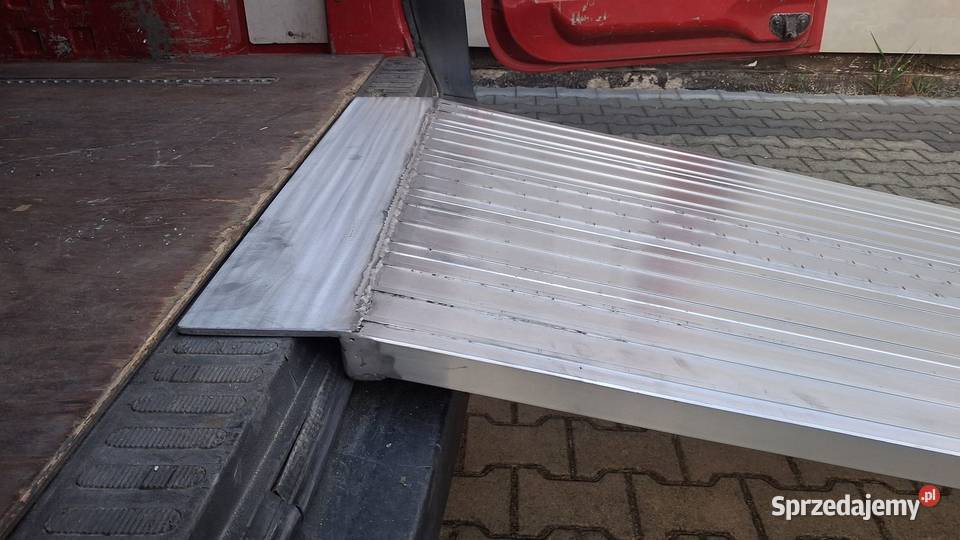 Rampa Aluminiowa 315 x 80 Panelowa Płaska Najazd