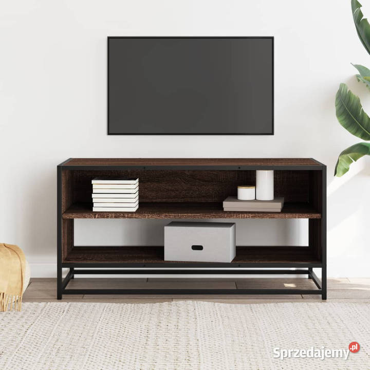 Szafka pod telewizor brązowy dąb 91x40x46 Warszawa
