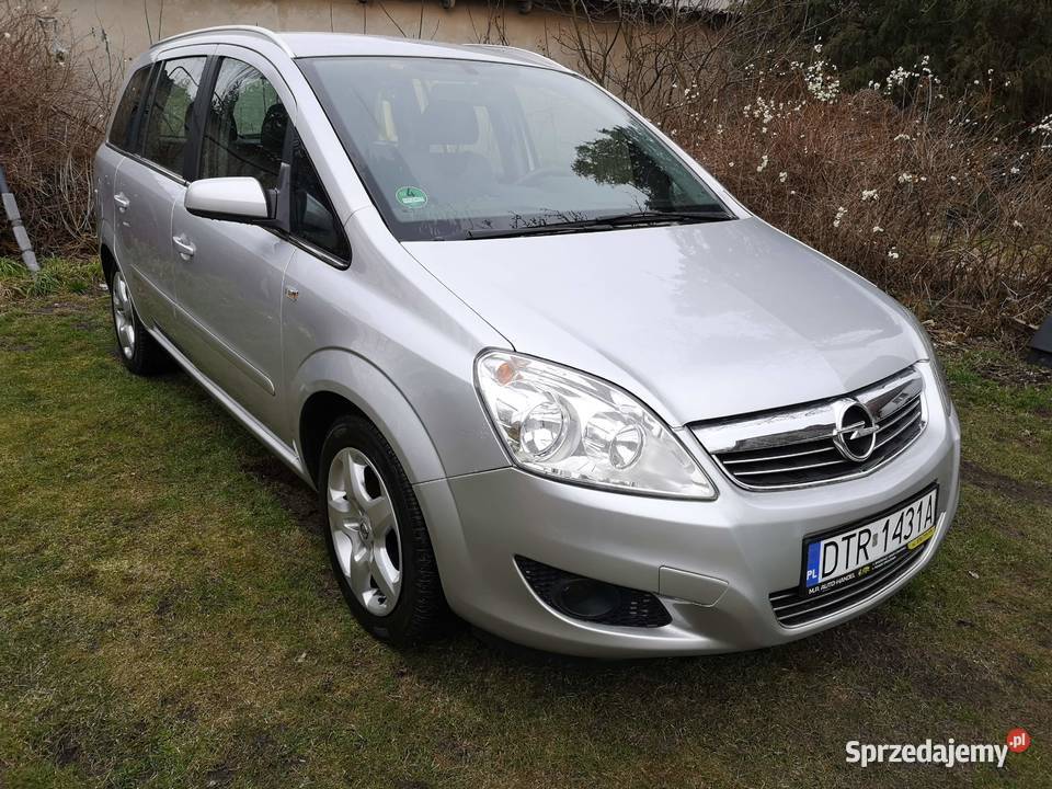 Opel Zafira 2008 r zadbany mały przebieg Benzyna ASR (kontrola trakcji) Zafira Śliwice