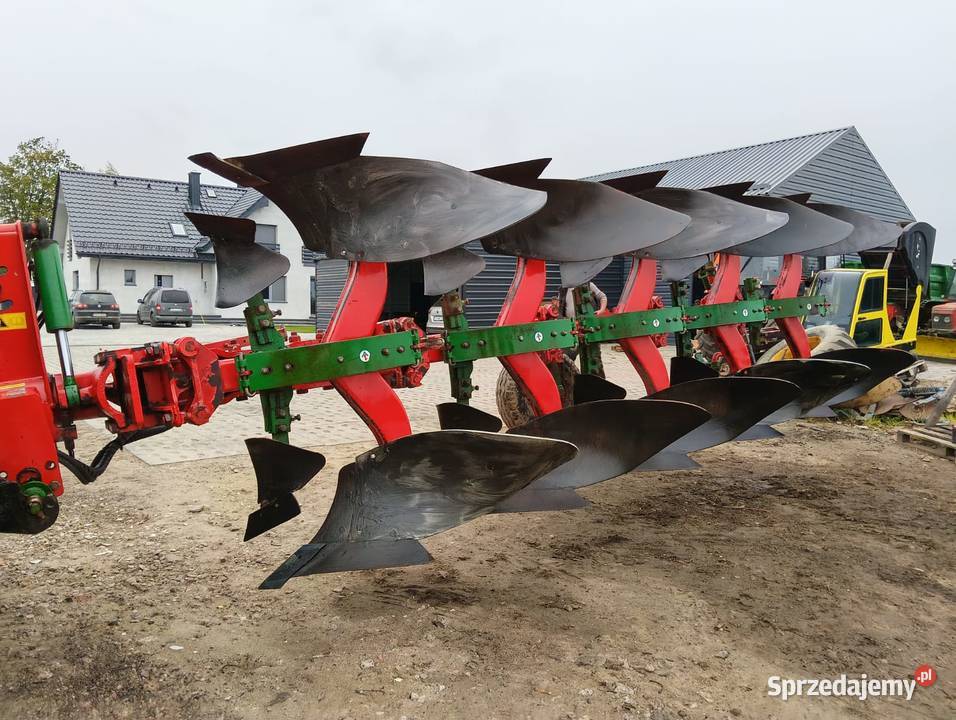 Pług obrotowy unia ibis 5 skib vario sprowadzony pomorskie