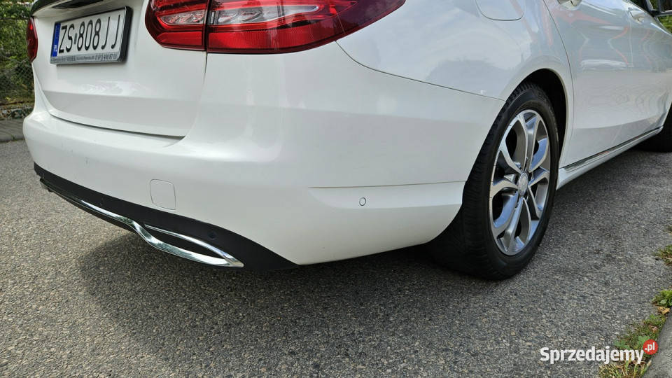 Mercedes C 220 biały Mercedes-Benz Szczecin