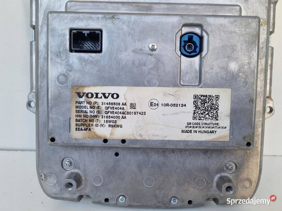 Volvo XC90 II S90 V90 II WYŚWIETLACZ NAWIGACJI Chełm sprzedam