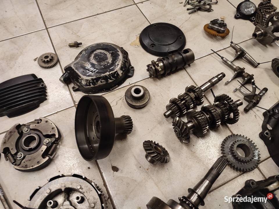 Yamaha YTM 200 silnik części TRI MOTO kapa wał Jelenia Góra