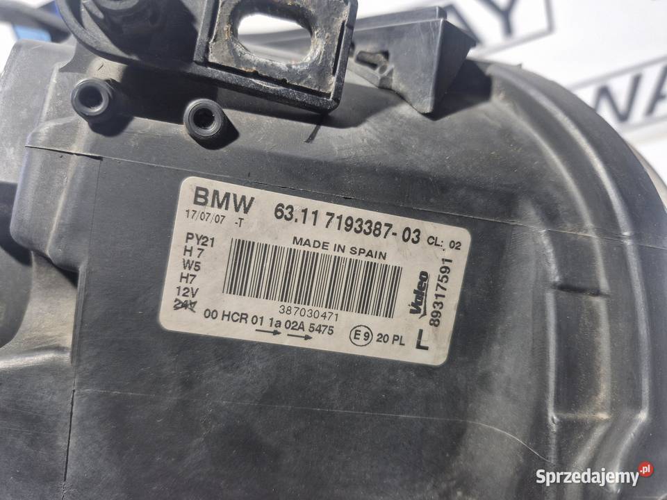 BMW E81 E82 E87 LAMPA LEWY PRZÓD ORYGINAŁ