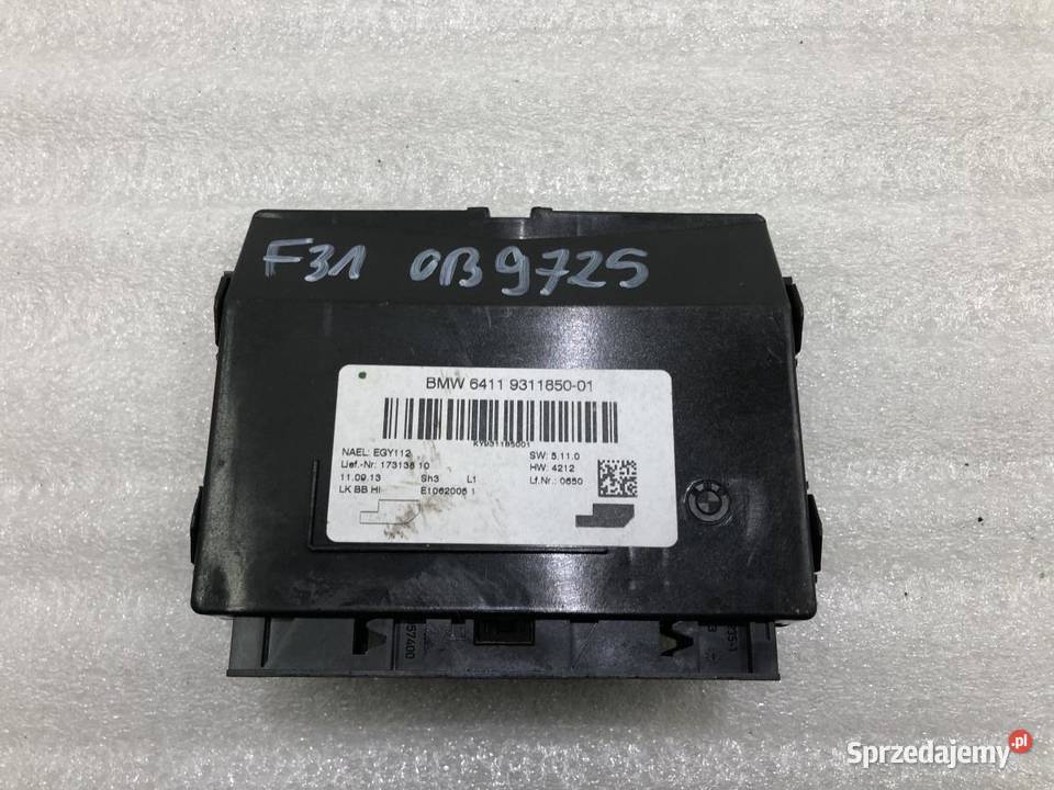 MODUŁ STEROWNIK KLIMATYZACJI BMW F31 9311850 osobowe