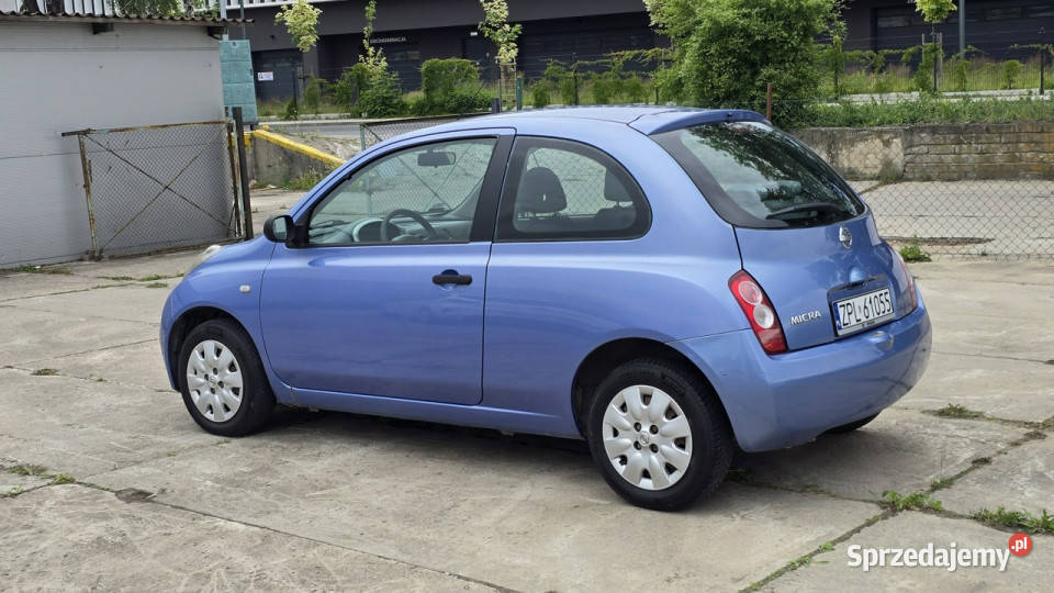 Nissan Micra K12 20032010 niebieski zachodniopomorskie Szczecin