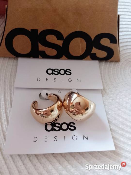 ASOS Kolczyki biznesowe wieczorowe z Londynu Kraków