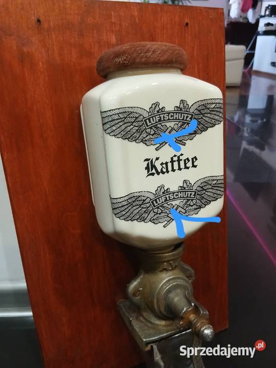 Mlynek 3 rzesza porcelana unikat Bytom