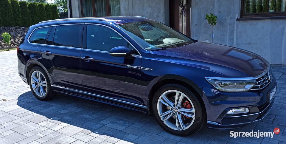 VW Passat B8 Rline top LED skóra DSG okazja Nowy Sącz