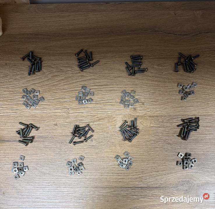 Śruby i nakrętki kwadratowe do plandeki Gaz 69M Sucha Beskidzka
