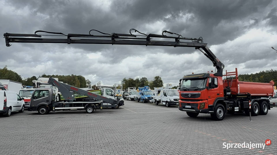 Volvo FMX 410 6x4 13L HDS Radiowy Hydroburta Rok produkcji 2011 Widełki