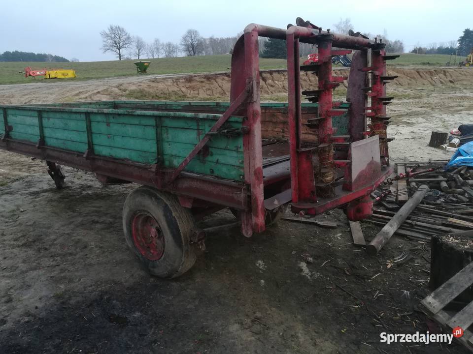 Rozrzutnik obornika Krone pionowe wały Mikstat