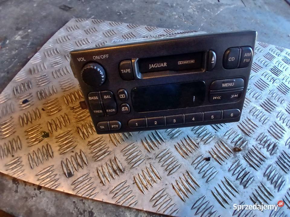 Radio fabryczne Jaguar Stype małopolskie
