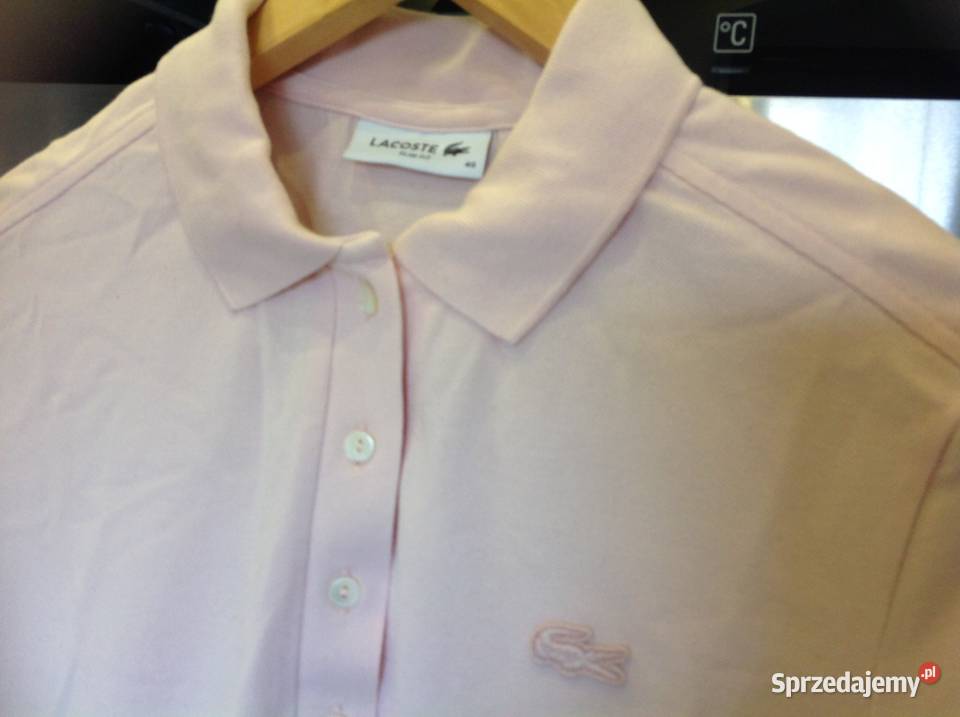 Sukienka Damska LACOSTE L NOWA pudrowy róż Nowa Sól sprzedam