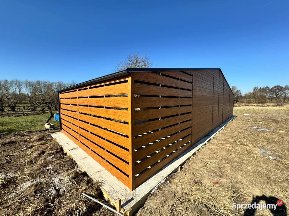 Garaż Blaszany 4x6 dwuspad profil producent 350zł/m2 Oleśnica sprzedam