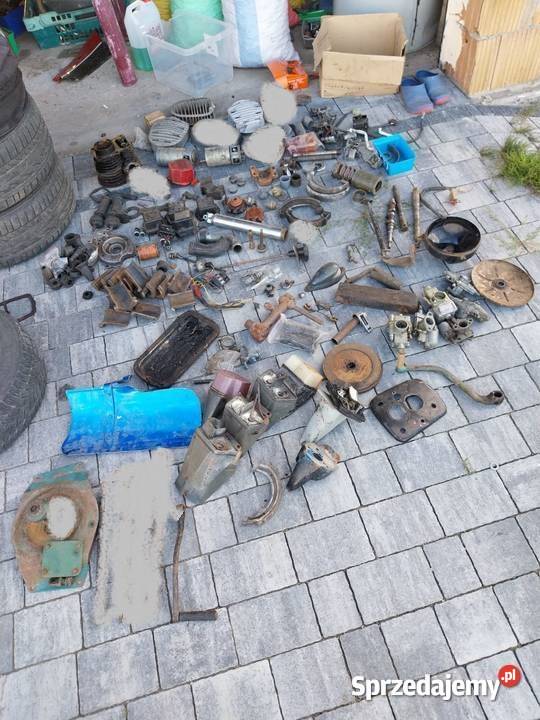 M72 Ural K750 zestaw części garażowe porządki Kończyce sprzedam