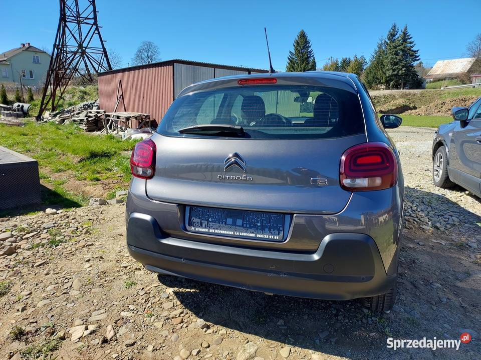 Bardzo ładny citroen C3 tylko 61 tys.km Uszkodzony silnik , nie odpala