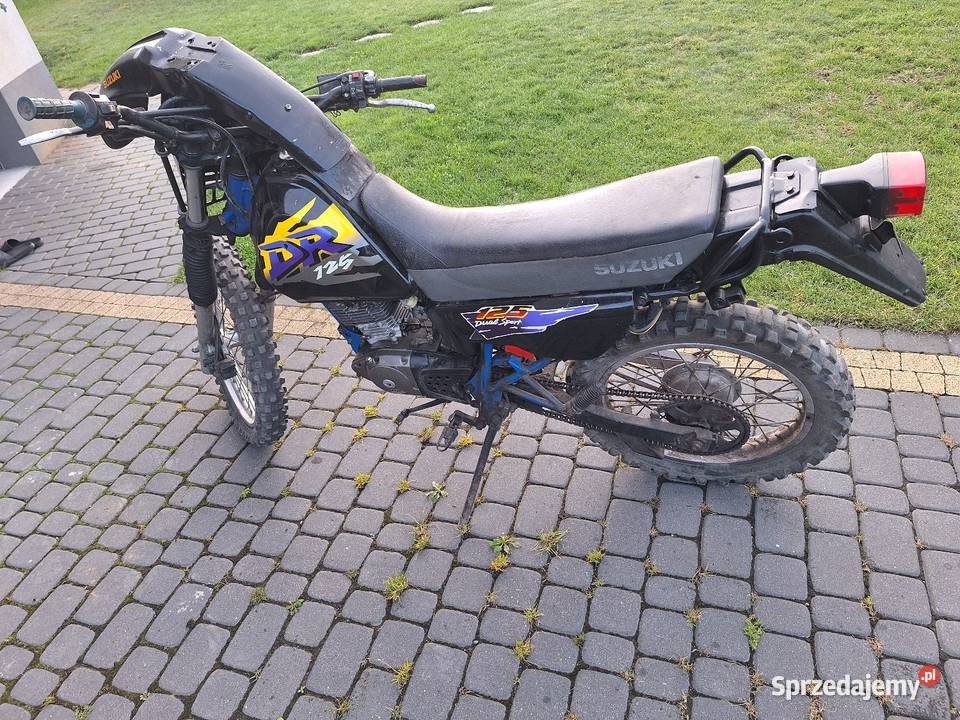 Suzuki dr 125 na części dokumenty mazowieckie Płońsk