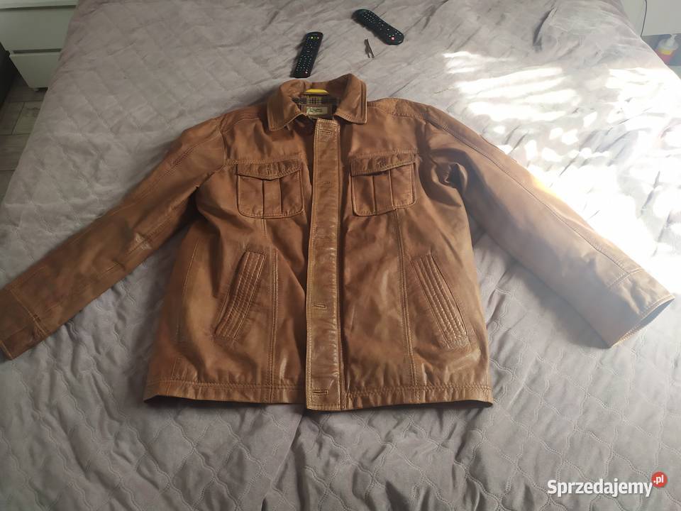 Kurtka skórzana męska Pozostałe pomorskie Gniewino