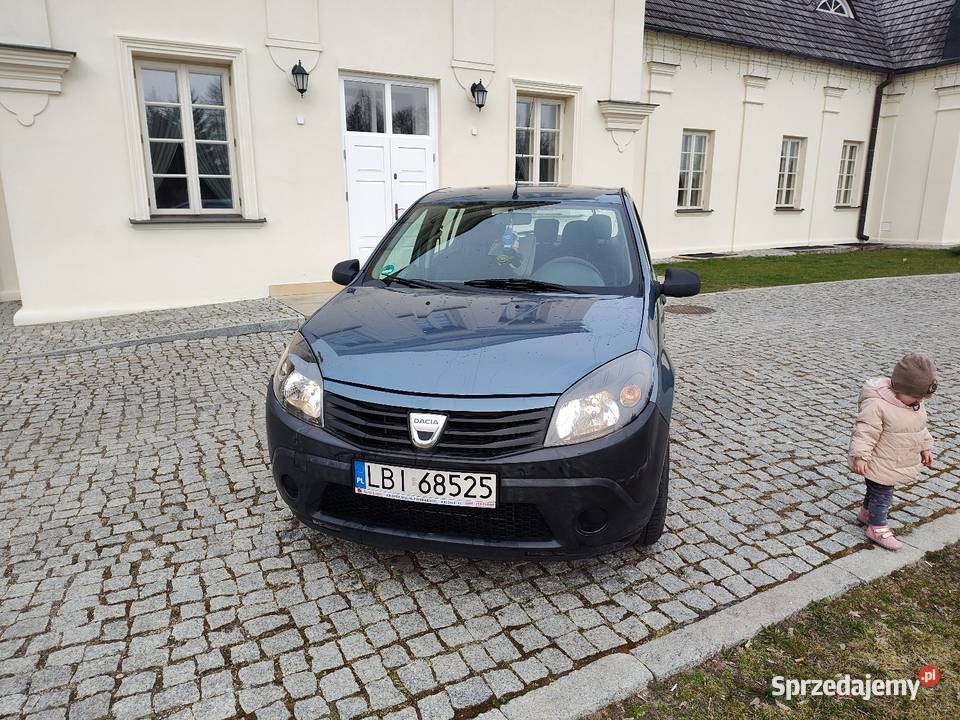 Zderzak Dacia Sandero I 200820012 czarny osobowe