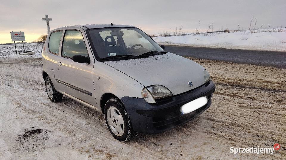 Fiat Seicento 11 2002r wersja brush Nieznaszyn