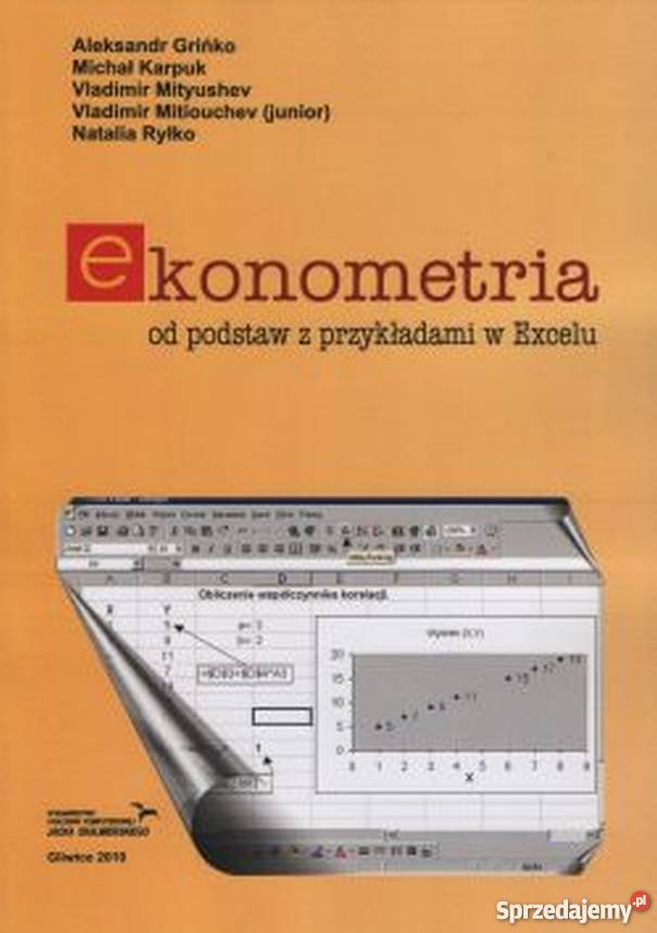 EKONOMETRIA PODSTAW Z PRZYKŁADAMI W EXCELU Katowice sprzedam