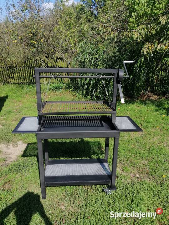 Grill stalowy styl argentyński