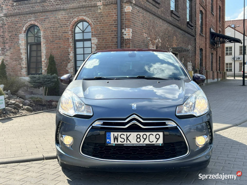 Citroen DS3 16 eHDi So Chic Navi Klimatronic Alu serwisowany w ASO mazowieckie Sokołów Podlaski