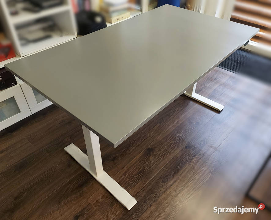Biurko regulowane elektrycznie Ikea Rodulf małopolskie Kraków sprzedam